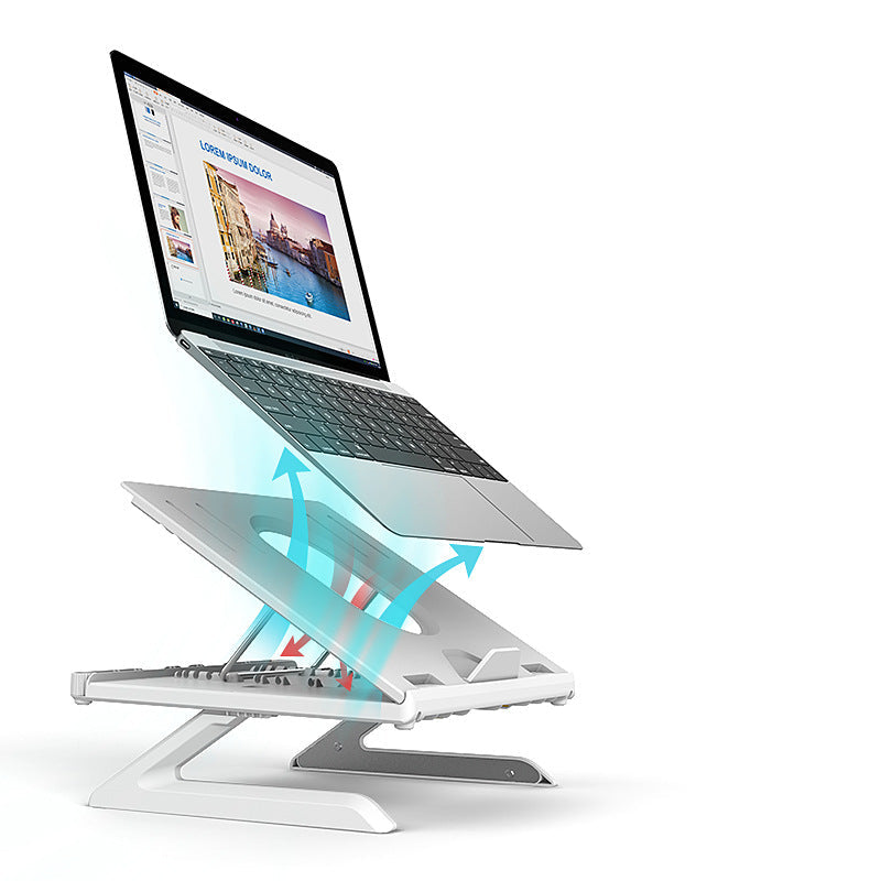 Soporte Plegable para Laptop – Ajustable y con Enfriamiento