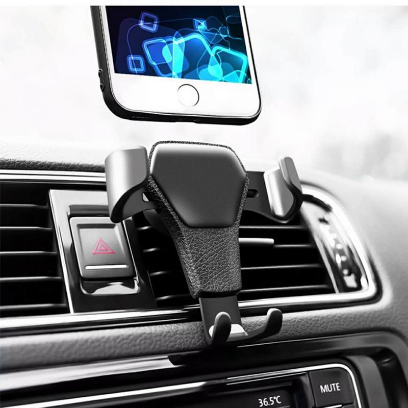 Soporte de Auto Multifuncional por Gravedad | Ajuste Automático para Celulares – Montaje en Salida de Aire