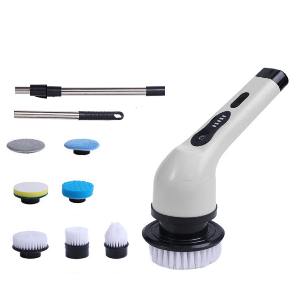 Cepillo Eléctrico Inalámbrico – Limpieza Potente para Cocina, Piso, Vidrio y Baño