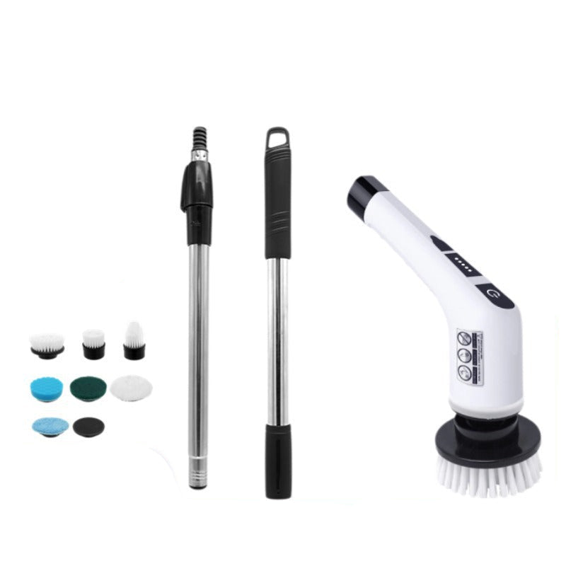 Cepillo Eléctrico Inalámbrico – Limpieza Potente para Cocina, Piso, Vidrio y Baño