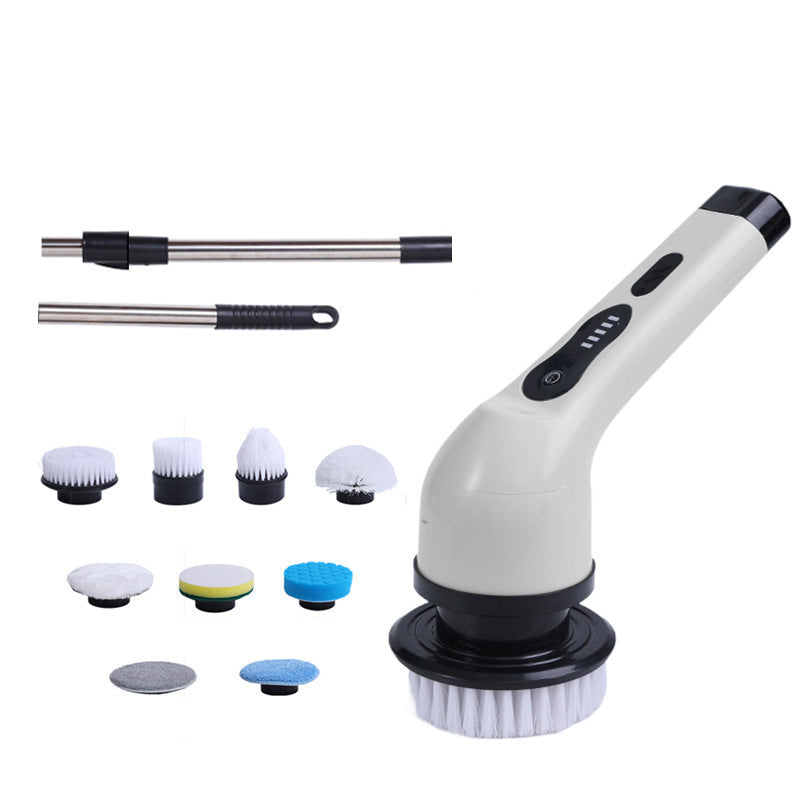 Cepillo Eléctrico Inalámbrico – Limpieza Potente para Cocina, Piso, Vidrio y Baño