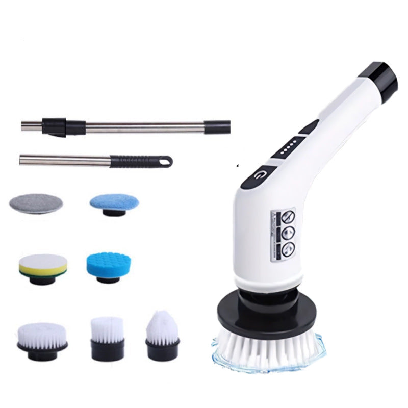 Cepillo Eléctrico Inalámbrico – Limpieza Potente para Cocina, Piso, Vidrio y Baño