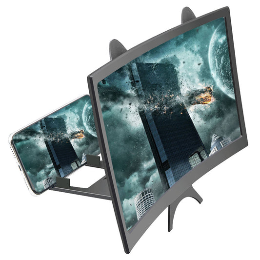 Amplificador de Pantalla para Celular – 12” Curvo, Portátil y Práctico