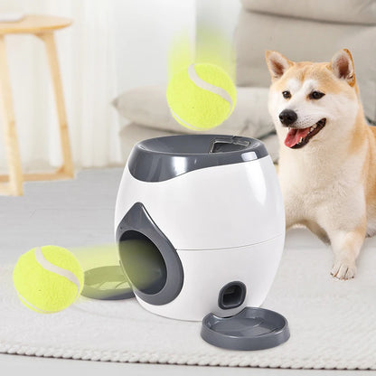 Máquina Lanzadora de Pelotas y Alimentador 2 en 1