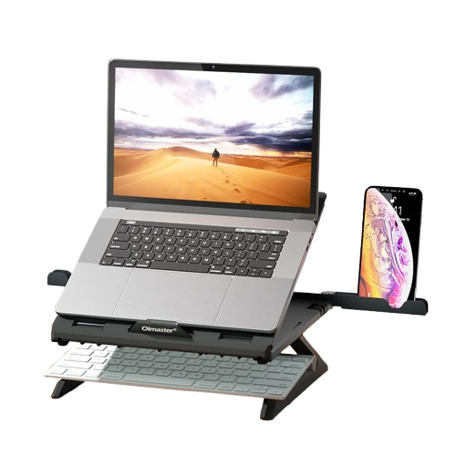 Soporte Plegable para Laptop – Ajustable y con Enfriamiento