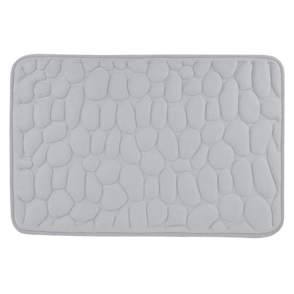 alfombra de baño de algodón, alfombra absorbente, alfombra antideslizante para puerta de baño