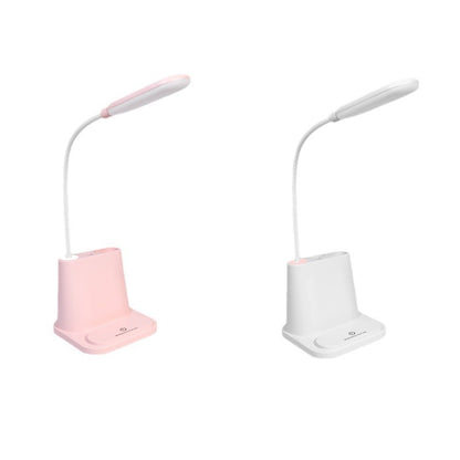 Lámpara de Escritorio LED Multifunción – Recarga tu celular y Portalápices